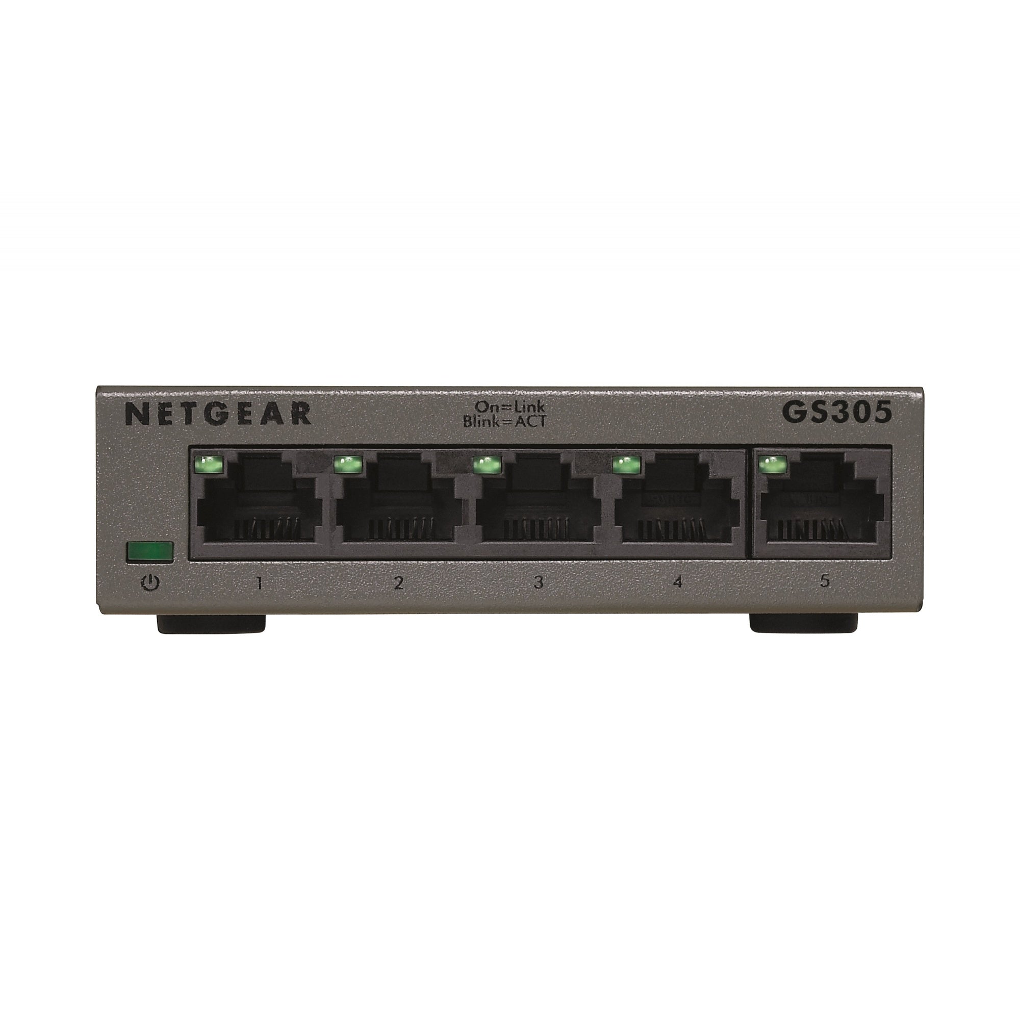 Netgear GS305 - 300PES 5-Port Gigabit Ethernet unmanaged Switch Netgear GS305 - 300PES 5-Port Gigabit Ethernet unmanaged Switch